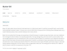 Tablet Screenshot of butter-oil.com